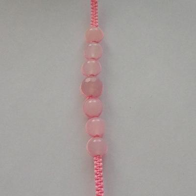 دستبند بافت رزکوارتز