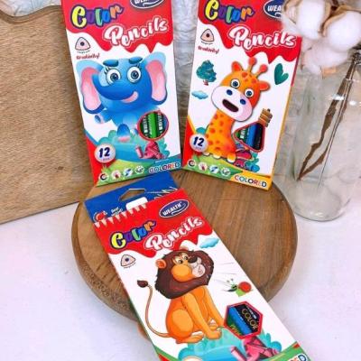 مداد رنگی ویلت 12 رنگ