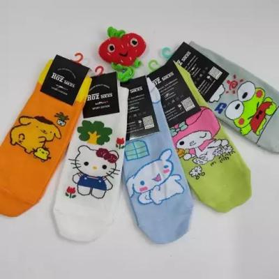 جوراب مچی انیمیشی نخ پنبه درجه یک