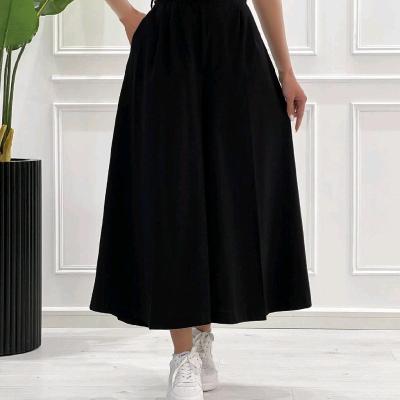 دامن شلواری لینن-154596