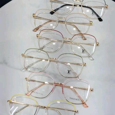 عینک فریم طبی پد بینی یه تیکه یونیسکس لویی ویتون و تیفانی مدل مربعی