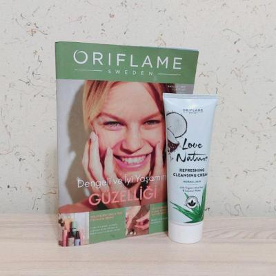 کرم شست و شوی صورت (کلینزر) لاونیچر اوریفلیم