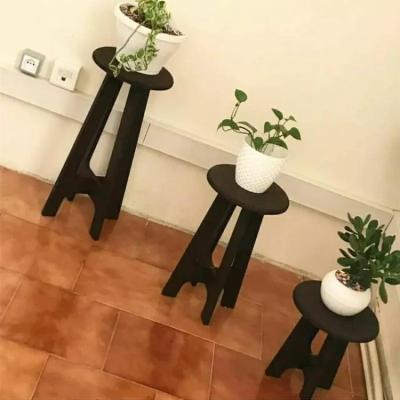 استند پایه گلدون سه سایزی پایه صاف