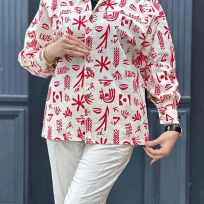 مانتو اسپرت زنانه لنین مدل مدل استین پف