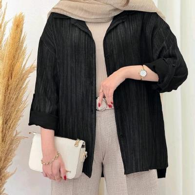 شومیز مانتویی مدل ثمینا