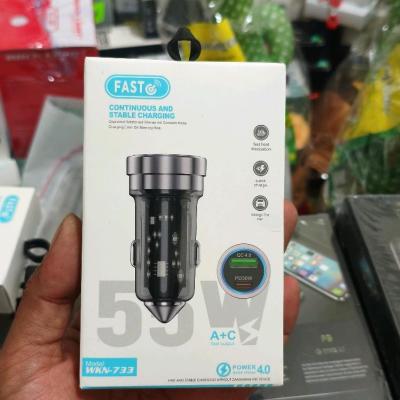 شارژ فندکی فست شارژ مدلWKN-733