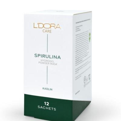 ماسک پودری اسپیرولینا هیدروژلی حاوی کائولن لدورا کر 12 عددی-158537