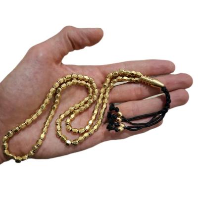 تسبیح 101 تایی چندوجهی برنجی-156694