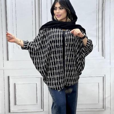 پانچ حریر راه راه-155249