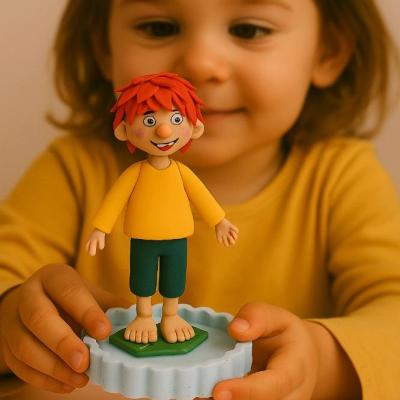 مجسمه دستساز وروجک