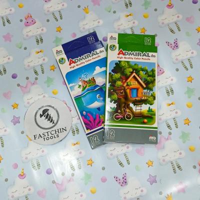 مداد رنگی 12 عددی برند اریانا