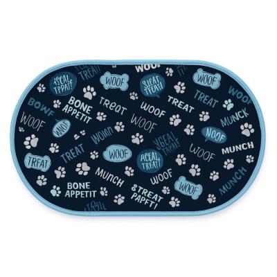 زیرانداز میکروفایبر مخصوص حیوان خانگی ضد لغزش ST ( مت غذا پت )