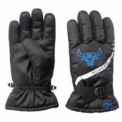 دستکش زمستانی مردانه مشکی ( سایز XL )