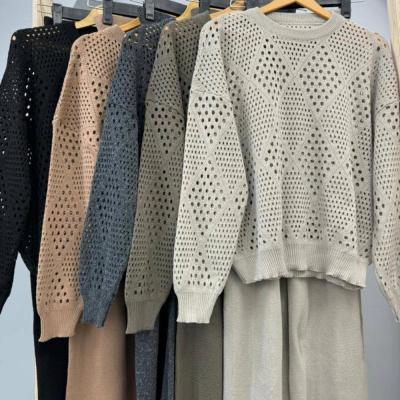 ست بلوز شلوار بافت زنانه