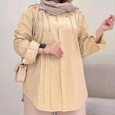 مانتو الیاف طبیعی پنبه شایلی