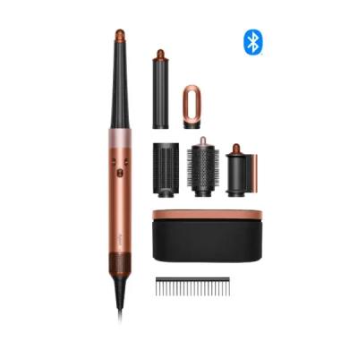 سشوار و استایلر ایررپ دایسون رنگ آمبر سیلک Dyson HS08 Airwrap idهمراه با کیف مسافرتی هدیه