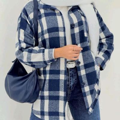 مانتو دخترانه مدل پاییزه چهارخونه فرزان ثبت رنگ ر ادرس