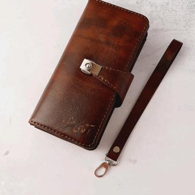 کیف پول مردانه، چرم درجه یک گاو