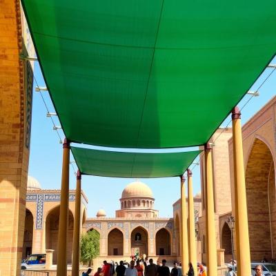 سایبان توری (شید) انتی یووی اماده نصب ابعاد 3در5