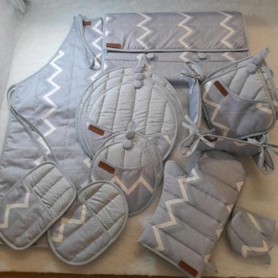 سرویس پارچه ای آشپزخانه 16 پارچه کد 3511