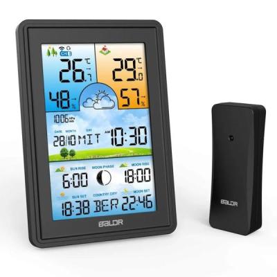 ایستگاه هواشناسی خانگی Baldr B360W-B با سنسور بی‌سیم