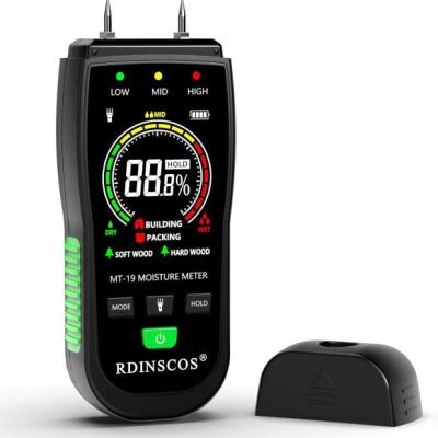 رطوبت سنج چوب RDINSCOS مدل MT19C - دقتی مثال‌زدنی در اندازه‌گیری رطوبت چوب و دیوار