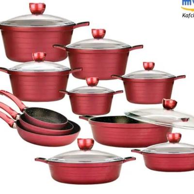 سرویس قابلمه زرساب – مدل جولیانا – 19 پارچه