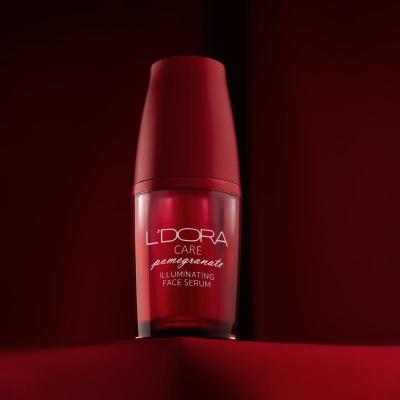 سرم روشن کننده صورت انار مناسب انواع پوست لدورا