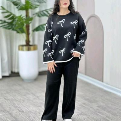 بلوز شلوار بافت .