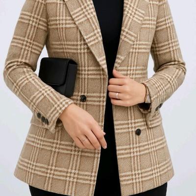 مانتو کتی زنانه پشمی مدل پیچازی