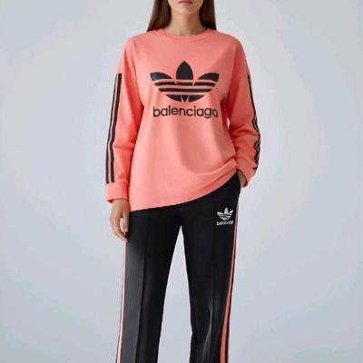 ست بلوز شلوار زنانه مدل بالنسیاگا جنس گلکسی نخ پنبه درجه یک