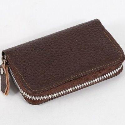 کیف پول جاکارتی چرم شسته آکاردئونی جادار