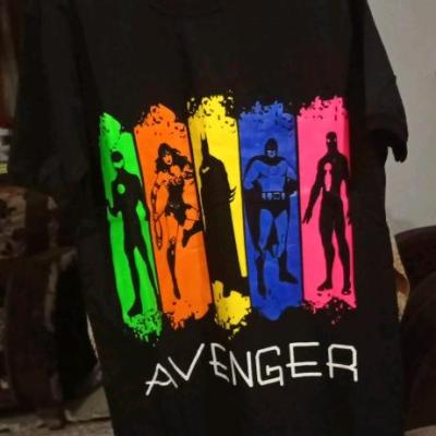 تیشرت اندامی زنانه و مردانه طرح AVENGER