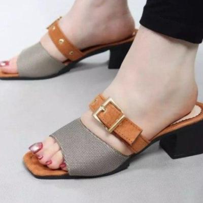 صندل مراکشی پاشنه دار