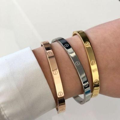 دستبند النگویی لاو کارتیه ، بنگل کارتیه استیل-155343