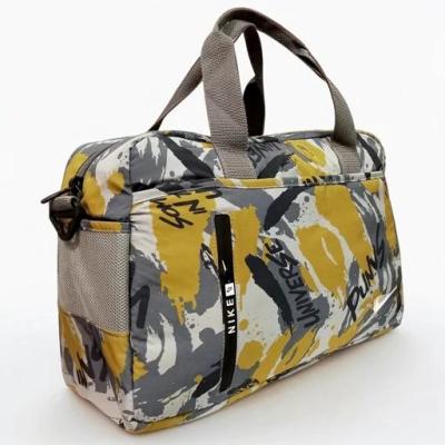 ساک لوازم نوزاد اسپرت طرح نایک just do it ( طوسی/زرد )