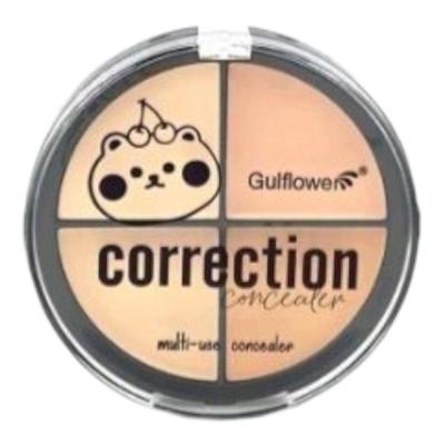 پالت کانسیلروکانتور چهار رنگ خرسی گول فلاور کد 02