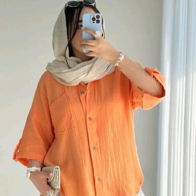 شومیز مانتویی مدل میکا