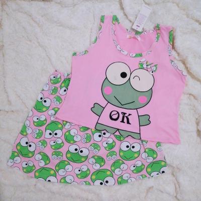 ست کراپ تاپ و دامن عروسکی زنانه دخترانه فری سایز 36 تا حدودا 40