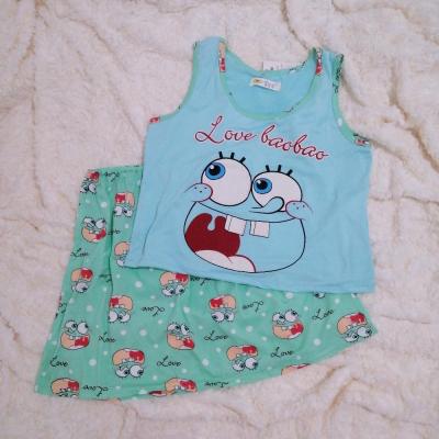 ست کراپ تاپ و دامن عروسکی زنانه دخترانه فری سایز 36 تا حدودا 40