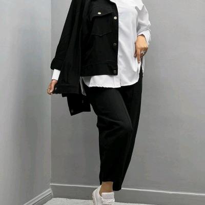 ست دو تیکه(کت، شلوار) مدل گلاره