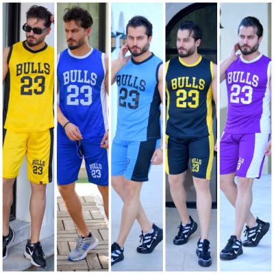 ست تاپ شلوارک مدل Bulls (در چند رنگبندی)