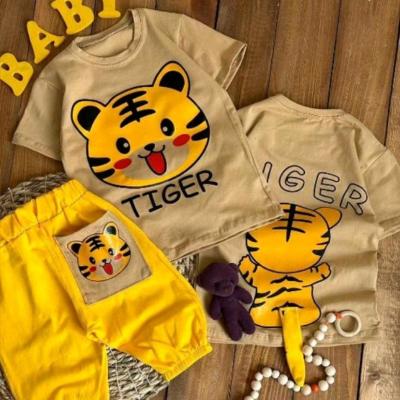 تیشرت شلوارک ببری بچگانه