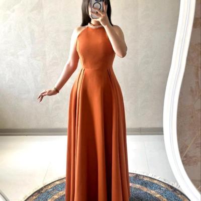 پیراهن مهمانی زنانه کرپ مازراتی اعلا مدل لیلیوم