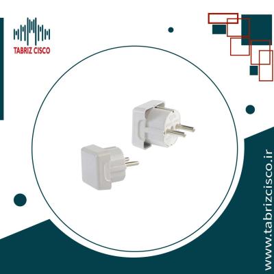 دوشاخه پشت مربعی