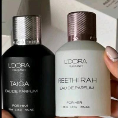 پک ادوپرفیوم زنانه ومردانه لدورا فرگرنس 100میلی