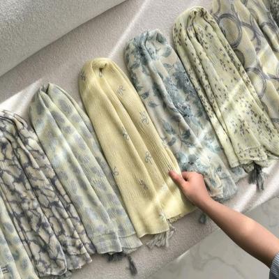 شال پلیسه لمه دار واردتی برشکا