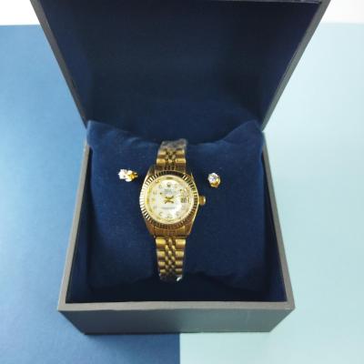 ساعت مچی تاریخ دار زنانه استیل ثابت رولکس دیت جاست