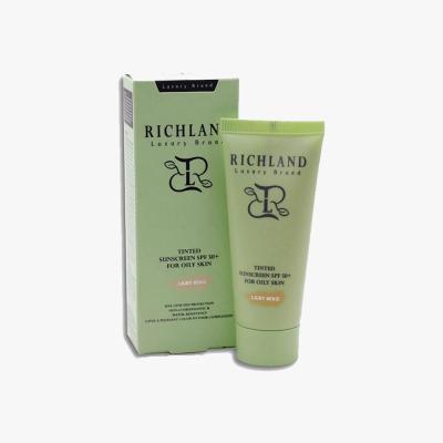 ضد آفتاب رنگی پوست چرب ریچلند بژ روشن