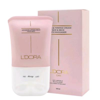 کرم لیفتینگ صورت و گردن ماساژور دار جوان ساز لدورا کر 100 میلی لیتر-158820